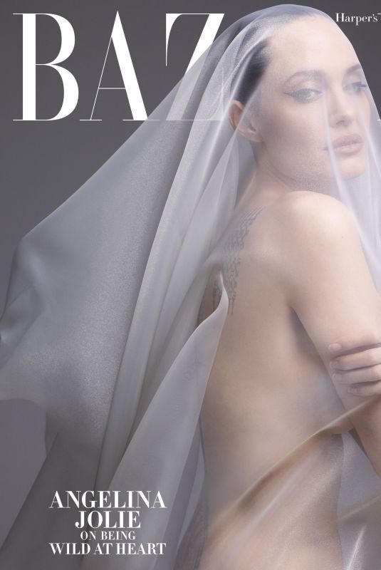 ANGELINA JOLIE in Harper’s Bazaar Magazine, December 2019/January 2020