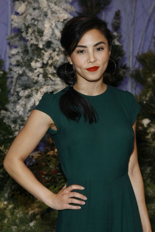 ANNA AKANA at Let It Snow Photocall in Beverly Hills 11/01/2019