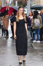 ANNA BARYSHNIKOV Arrives at AOL Build in New York 10/31/2019