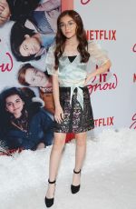 ANNA CATHCART at Let It Snow Premiere in Los Angeles 11/04/2019