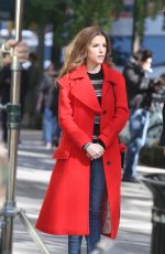 ANNA KENDRICK on the Set of Love Life in New York 11/01/2019