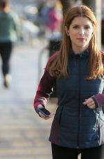 ANNA KENDRICK on the Set of Love Life in New York 11/05/2019