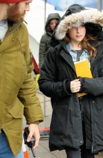 ANNA KENDRICK on the Set of Love Life in New York 11/18/2019