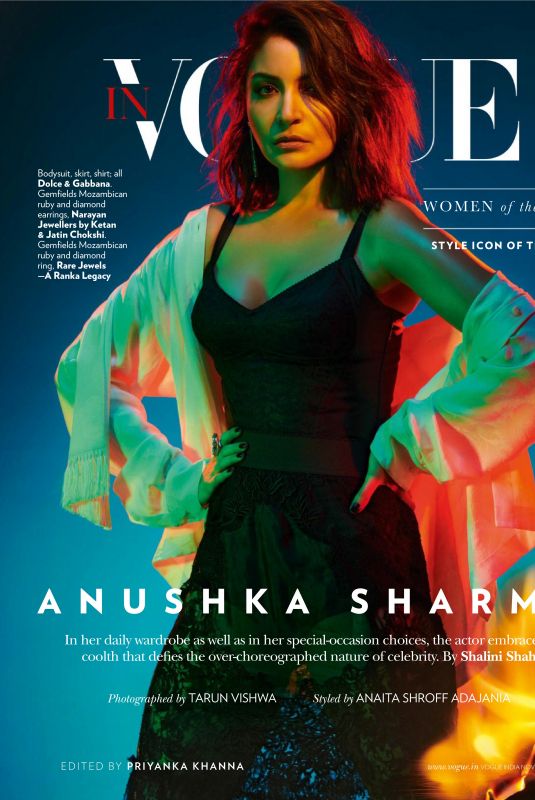 ANUSHA SHARMA in Vogue Magazine, India November 2019