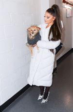 ARIANA GRANDE at Sweetener World Tour Backstage in Charlottesville 11/16/2019