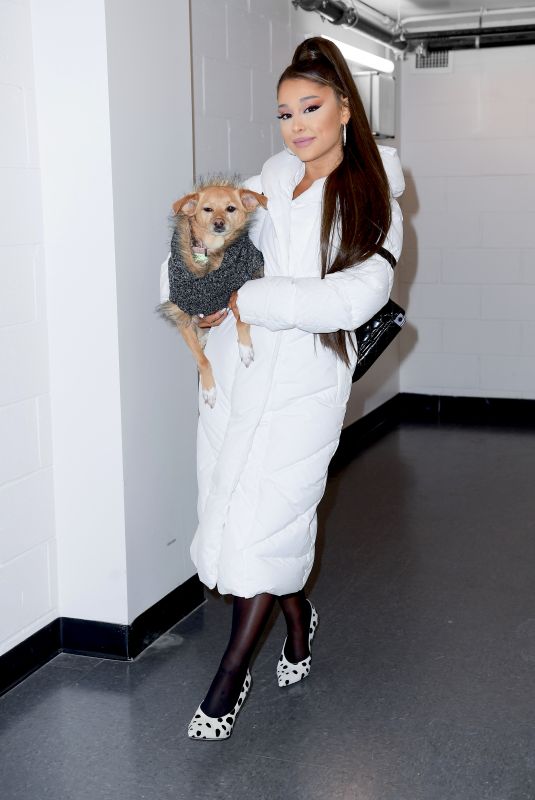 ARIANA GRANDE at Sweetener World Tour Backstage in Charlottesville 11/16/2019