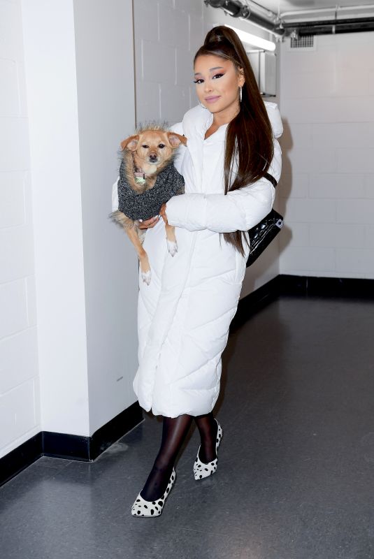 ARIANA GRANDE at Sweetener World Tour Backstage in Charlottesville 11/16/2019