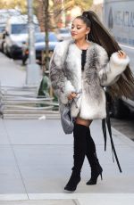 ARIANA GRANDE Out in New York 11/09/2019