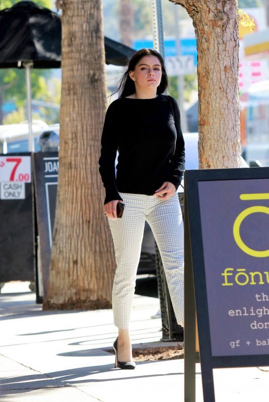 ARIEL WINTER Leaves a Business Meeting in Los Angeles 11/05/2019