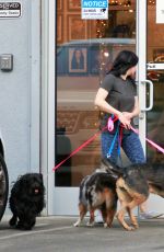 ARIEL WINTER Picks Up Her Dogs at a Salon in Los Angeles 11/04/2019