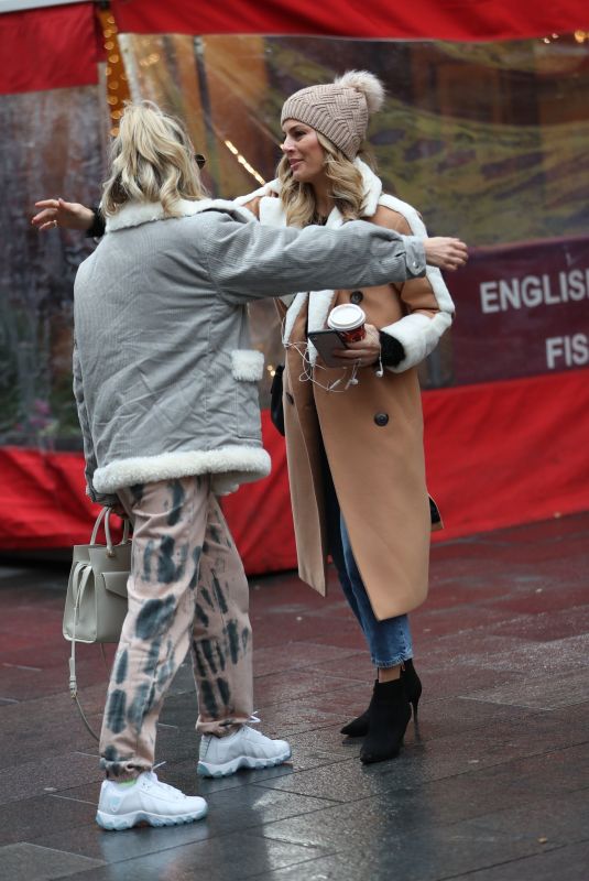 ASHLEY ROBERTS and ZOE HARDMAN Out in London 11/28/2019