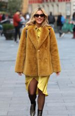 ASHLEY ROBERTS Arrives at Heart Radio in London 11/06/2019