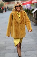 ASHLEY ROBERTS Arrives at Heart Radio in London 11/06/2019