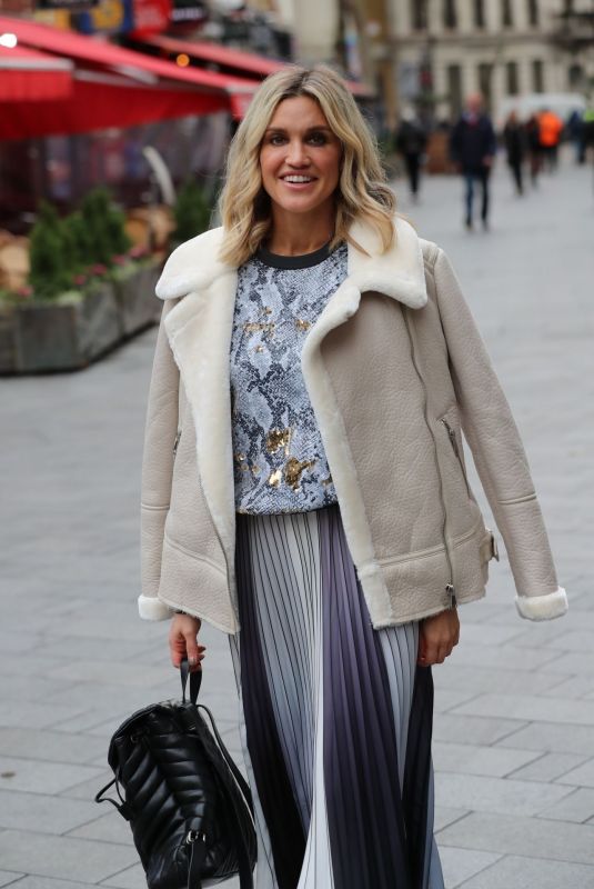 ASHLEY ROBERTS at Heart Radio in London 11/14/2019