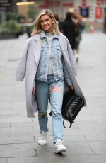 ASHLEY ROBERTS in Denims Out in London 11/19/2019