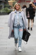 ASHLEY ROBERTS in Denims Out in London 11/19/2019