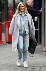 ASHLEY ROBERTS in Denims Out in London 11/19/2019