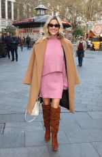 ASHLEY ROBERTS Leaves Heart Radio in London 11/08/2019