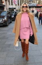 ASHLEY ROBERTS Leaves Heart Radio in London 11/08/2019