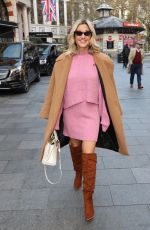 ASHLEY ROBERTS Leaves Heart Radio in London 11/08/2019