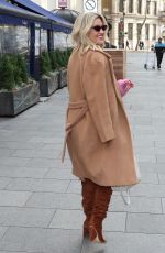 ASHLEY ROBERTS Leaves Heart Radio in London 11/08/2019