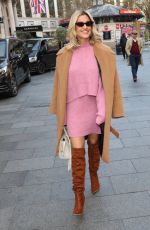 ASHLEY ROBERTS Leaves Heart Radio in London 11/08/2019