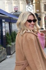 ASHLEY ROBERTS Leaves Heart Radio in London 11/08/2019