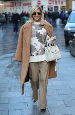 ASHLEY ROBERTS Leaves Heart Radio in London 11/18/2019