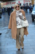 ASHLEY ROBERTS Leaves Heart Radio in London 11/18/2019