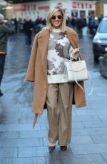 ASHLEY ROBERTS Leaves Heart Radio in London 11/18/2019