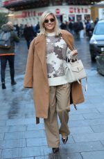ASHLEY ROBERTS Leaves Heart Radio in London 11/18/2019