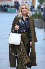 ASHLEY ROBERTS Out and About in London 11/29/2019