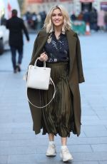ASHLEY ROBERTS Out and About in London 11/29/2019