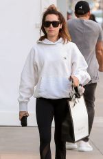 ASHLEY TISDALE Leaves Gucci Store in Beverly Hills 11/13/2019