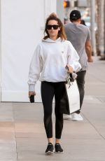 ASHLEY TISDALE Leaves Gucci Store in Beverly Hills 11/13/2019
