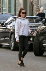 ASHLEY TISDALE Leaves Gucci Store in Beverly Hills 11/13/2019