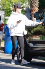 ASHLEY TISDALE Leaves Her Home in Los Angeles 10/31/2019