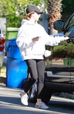 ASHLEY TISDALE Leaves Her Home in Los Angeles 10/31/2019