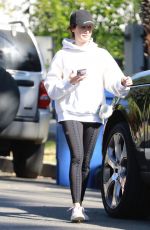 ASHLEY TISDALE Leaves Her Home in Los Angeles 10/31/2019