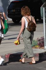 ASHLEY TISDALE Shopping at Farmers Market in Los Angeles 11/10/2019