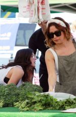 ASHLEY TISDALE Shopping at Farmers Market in Los Angeles 11/10/2019