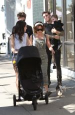 ASHLEY TISDALE Shopping at Farmers Market in Los Angeles 11/10/2019