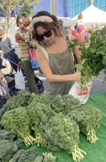 ASHLEY TISDALE Shopping at Farmers Market in Los Angeles 11/10/2019
