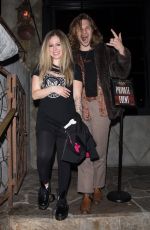 AVRIL LAVIGNE at G-Eazy at Jamil Davis