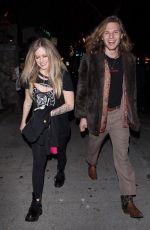 AVRIL LAVIGNE at G-Eazy at Jamil Davis