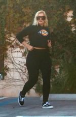 BEBE REXHA Arrives at a Studio in Los Angeles 11/06/2019