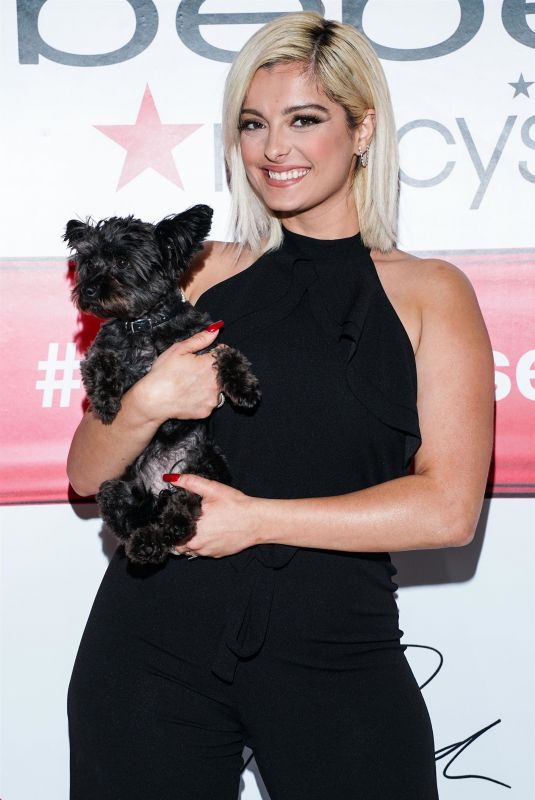 BEBE REXHA at New Face of Bebe at Macy