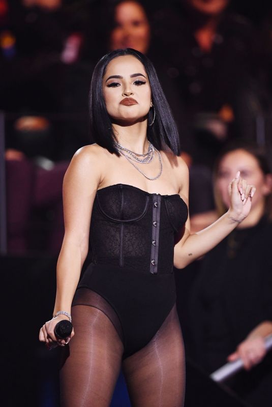 BECKY G Performs at MTV EMA 2019 in Seville 11/03/2019
