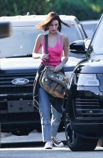 BELLA and GIGI HADID Arrives at Hailey Bieber