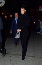 BELLA HADID Arrives at Cfda & Vogue Fashion Fund Awards in New York 11/04/2019